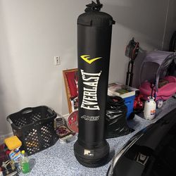 Punching Bag With Gloves 