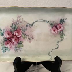 Antique RS Germany Porcelain Vanity Tray