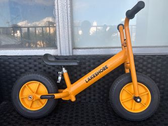 Lakeshore Kids Balance Bike Orange
