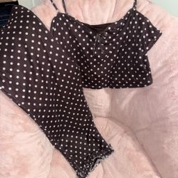 Polka dot set