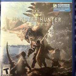 Monster Hunter World (PS4)