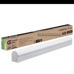 Commercial Electric 2 ft. Plug-in Integrated LED Linkable Strip Light
