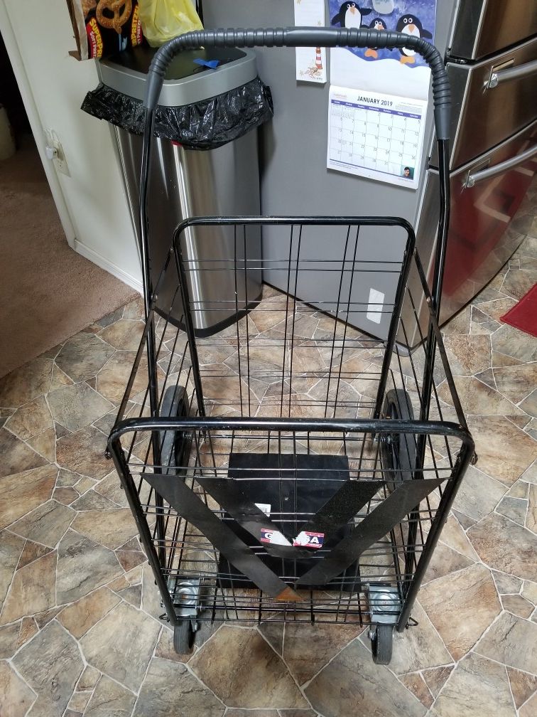 Large shopping cart very heavy duty