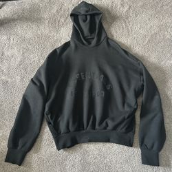Black Essentials Hoodie 