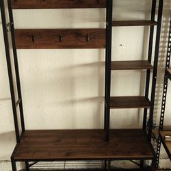Shoe And Coat Rack