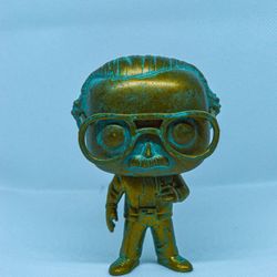 Gold Stan Lee Funko Pop – Custom Patina Finish (Marvel)