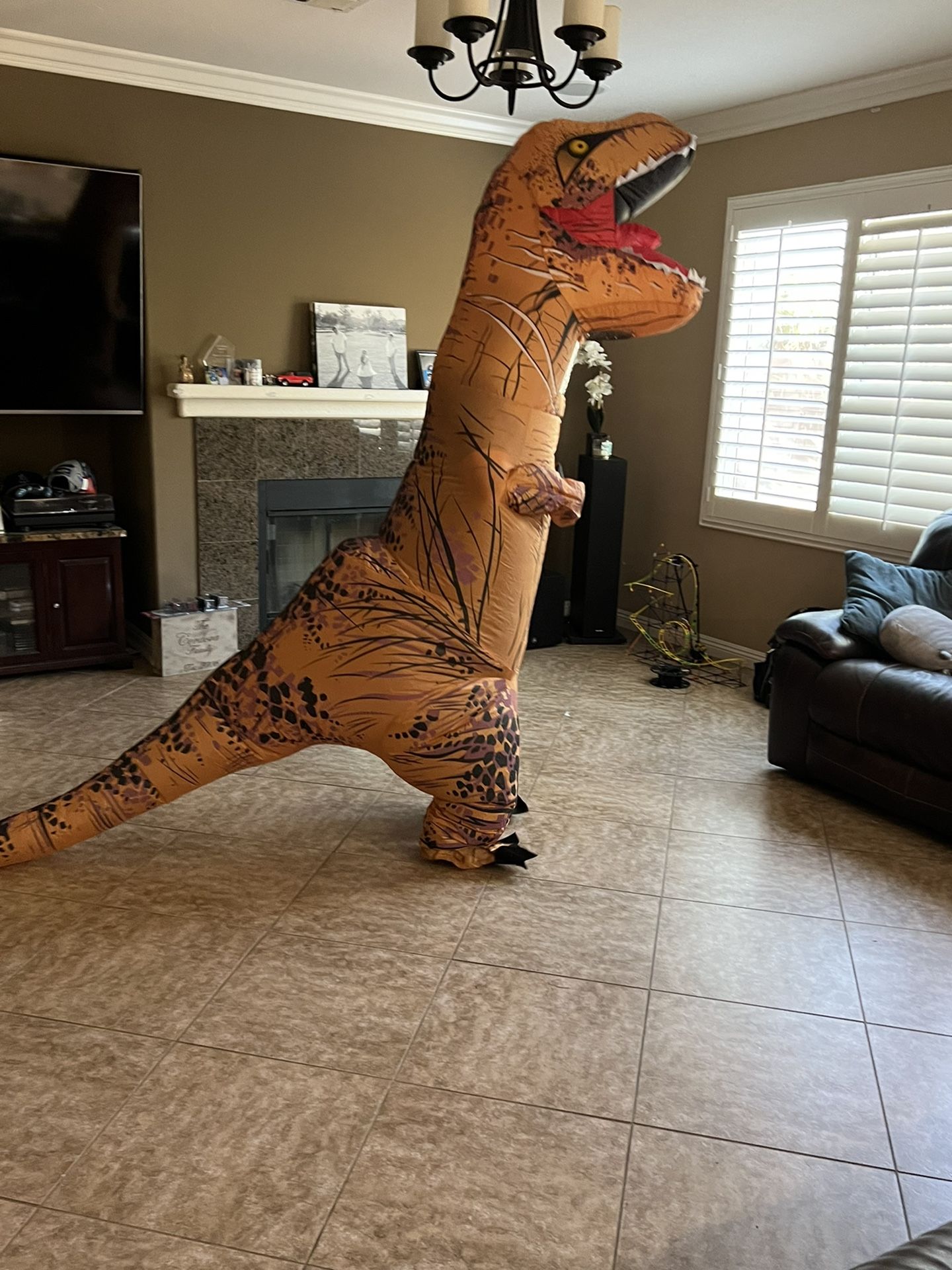 Halloween Costume T Rex Inflatable Dinosaur For ADULTS