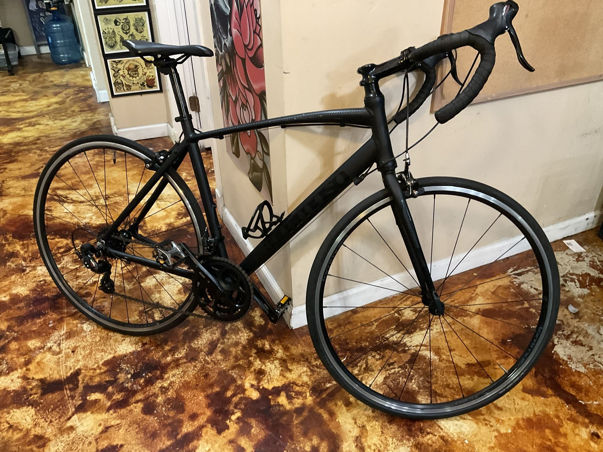 Tomassco Italian Road Bike Large Frame, 21 Speed, Performance Bike, Hardly Ridden, Smooth Ride