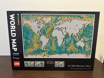 LEGO THE WORLD MAP