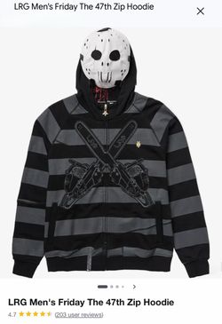 Halloween LRG Men's Friday The 47th Zip Hoodie