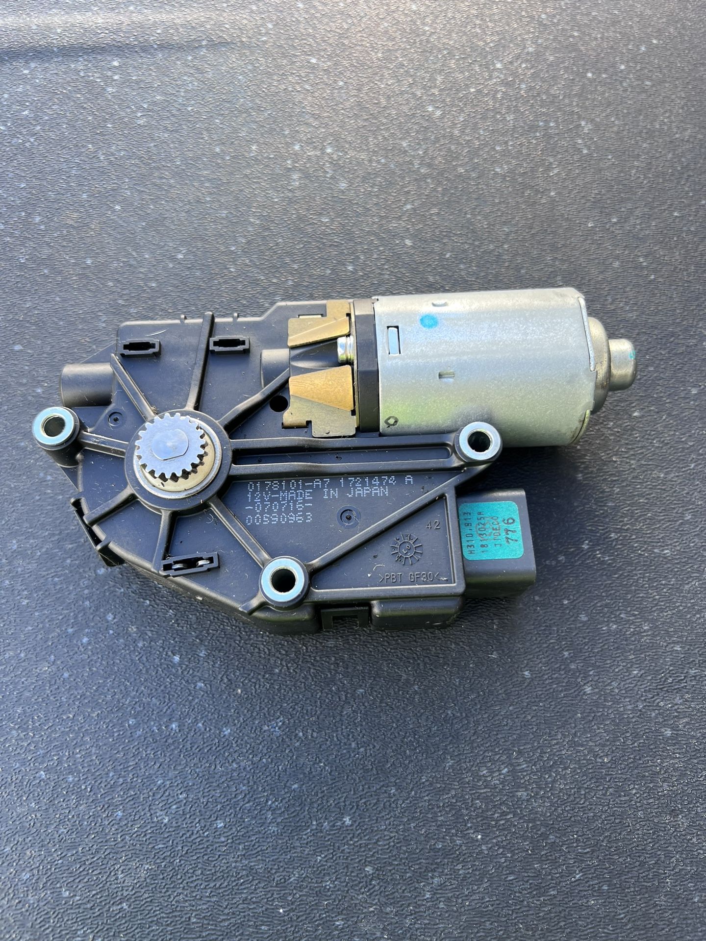 Sunroof Motor Assembly For G37s 2008