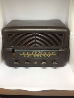 Rare 1930’s Wards Bakelite Airline Radio Model #15BB Needs Restoration 