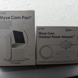 Wyze Cam Pan And Power Adapter