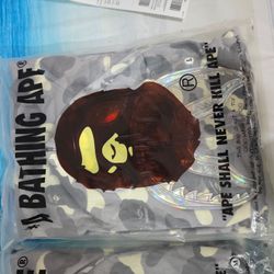 Gray Camo Bape Hoodie 