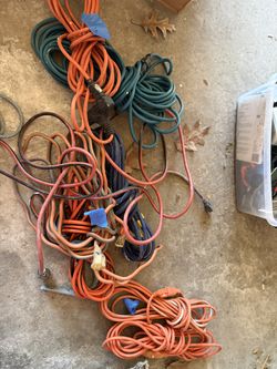 Assorted power cords , $5, $10 or $15 cash. Most are $10.