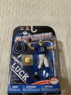 2013 McFarlane Playmakers Series 4 Andrew Luck Indianapolis Colts Action Figure