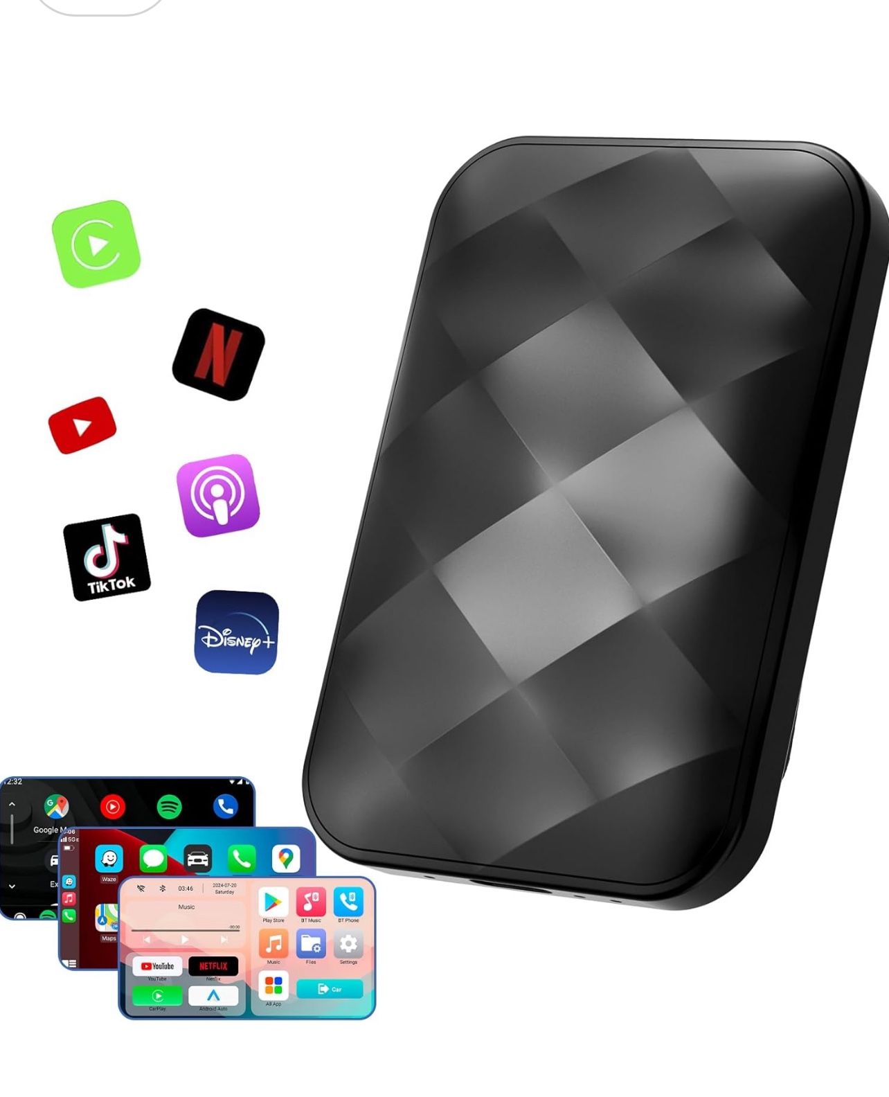 a-4)Wireless Car Adapter for iPhone