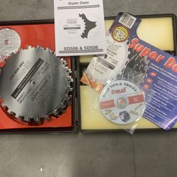 8” Freud Super Dado Saw Blade Kit Set SD508
