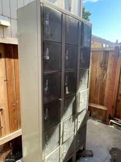 Heavy duty storage cabinets