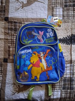 Winnie The Pooh Backpack ➡️16 inches tall