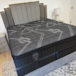 Queen Size Mattress Pillow Top New 