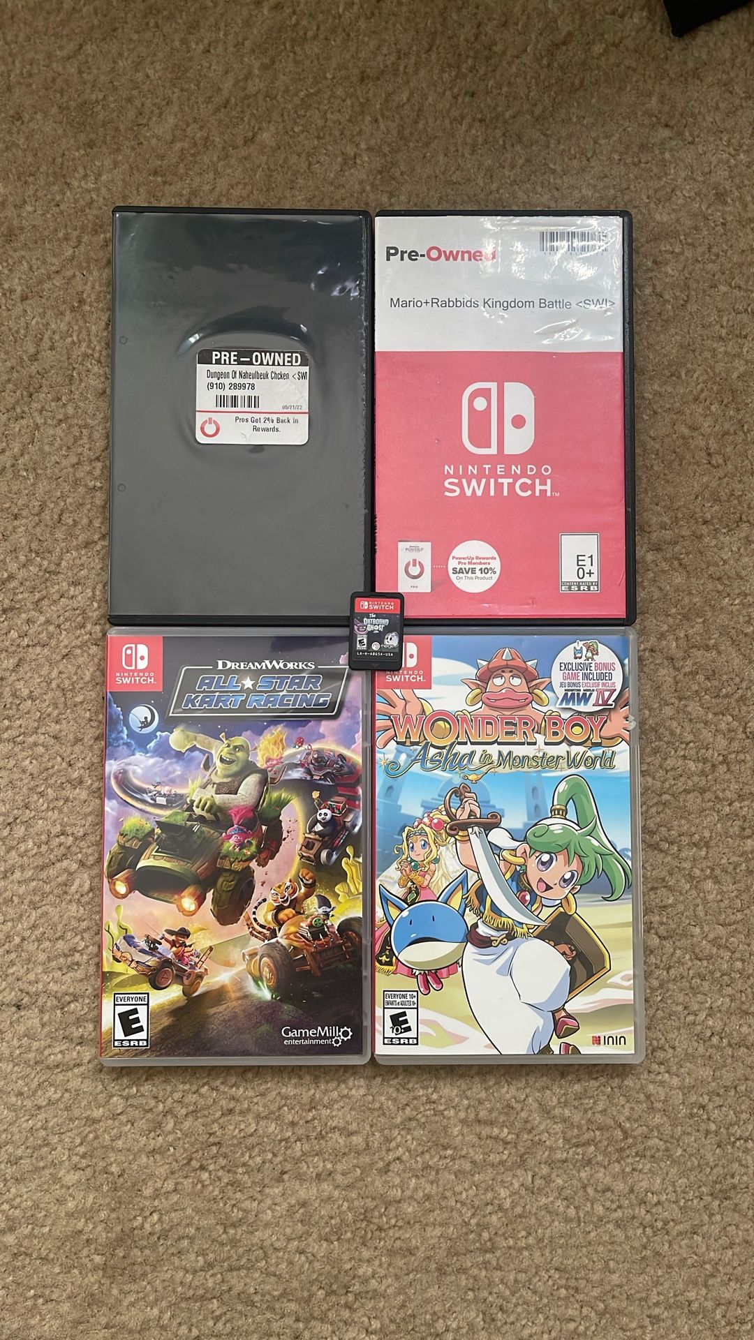 Mario + Rabbids Kingdom Battle and Other Various Switch Games
