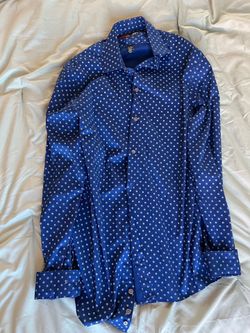 JF J.Ferrar Stretch Slim Fit Dress Shirt