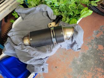 Muffler carbon fiber 2 3/8 pipe