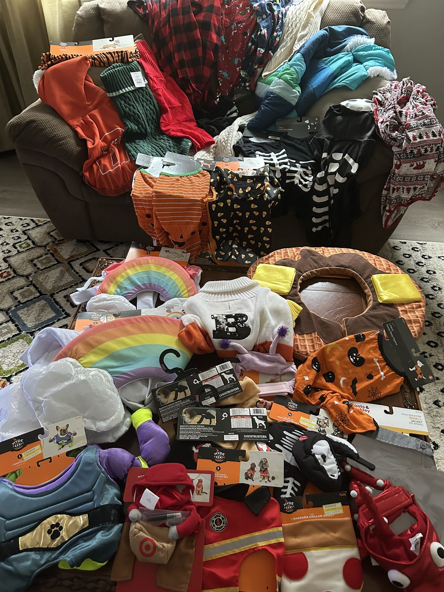 Halloween Winter And Christmas Dog Costumes