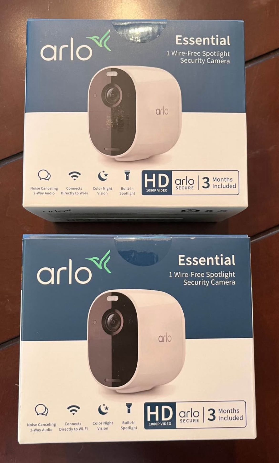 Arlo Essential Spotlight Camera - 2 Count