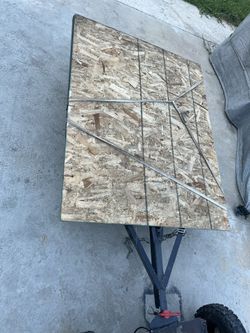 Flatbed Trailer For Lawnmower, Go Kart Or ATV