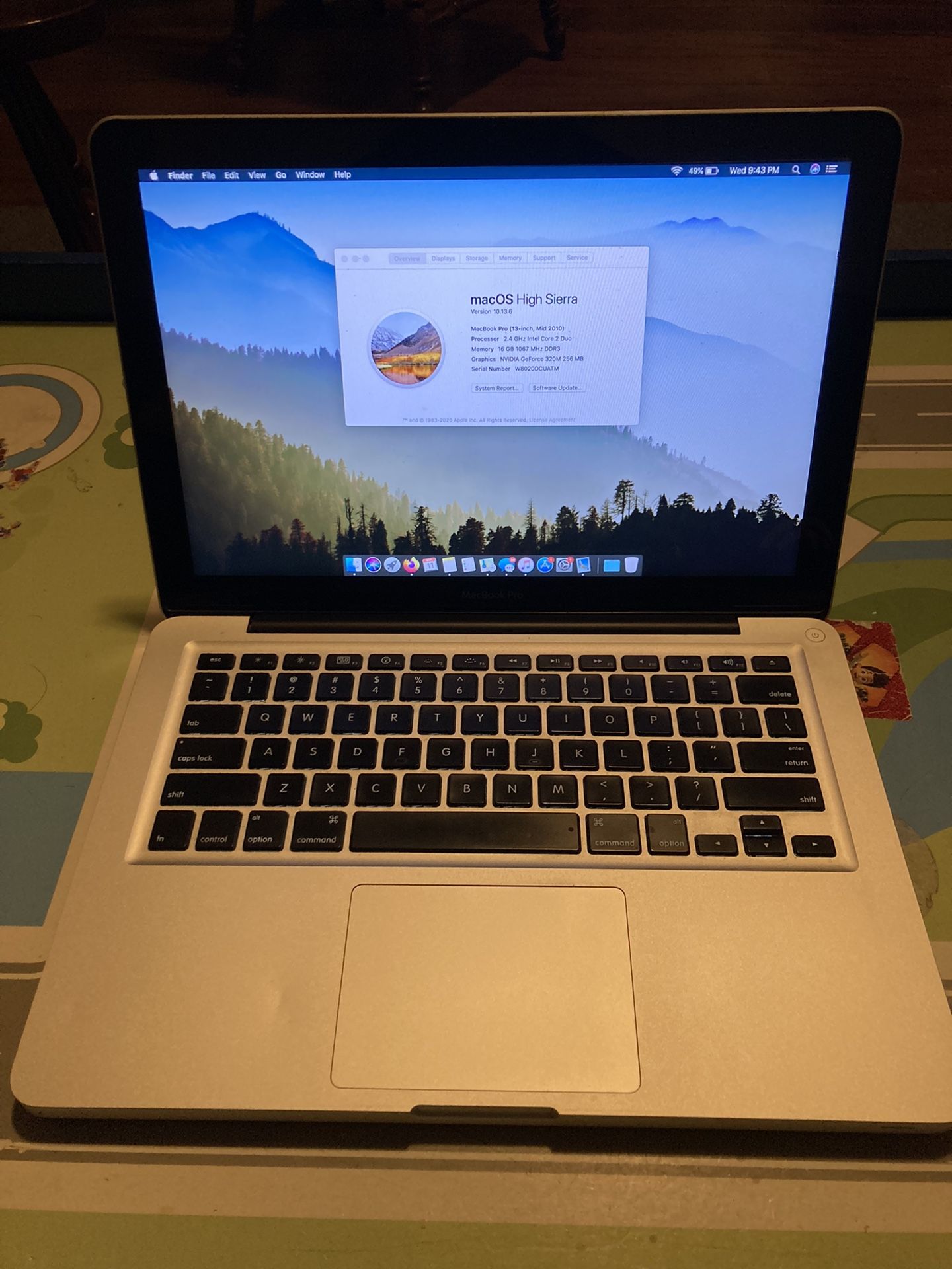MacBook Pro 13 Mid 2010
