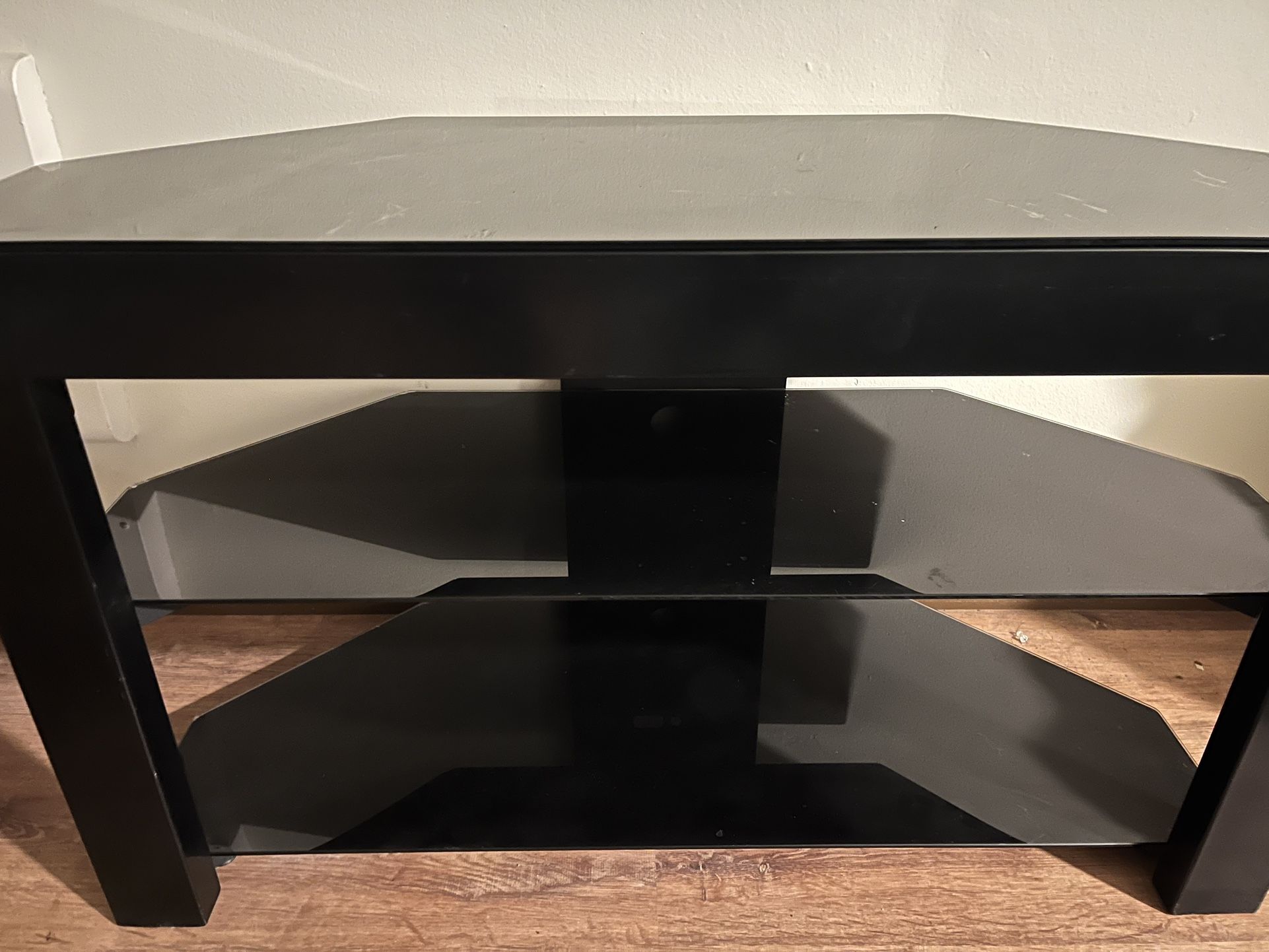 Black TV Stand 