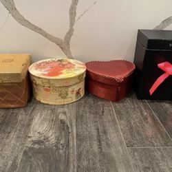 Boxes $15 For All! The one On Left Has Boxes Inside Too