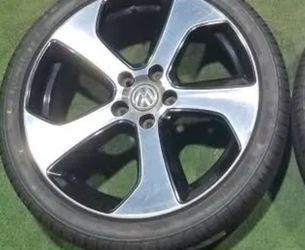 Volkswagen Passat Rims Jetta Wheels GTI GLI Golf Tiguan Touareg VW Beetle CC