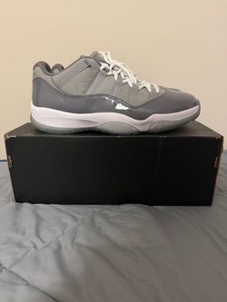 Size 12- Jordan 11 Low Cool Grey Nike Brand New With Box