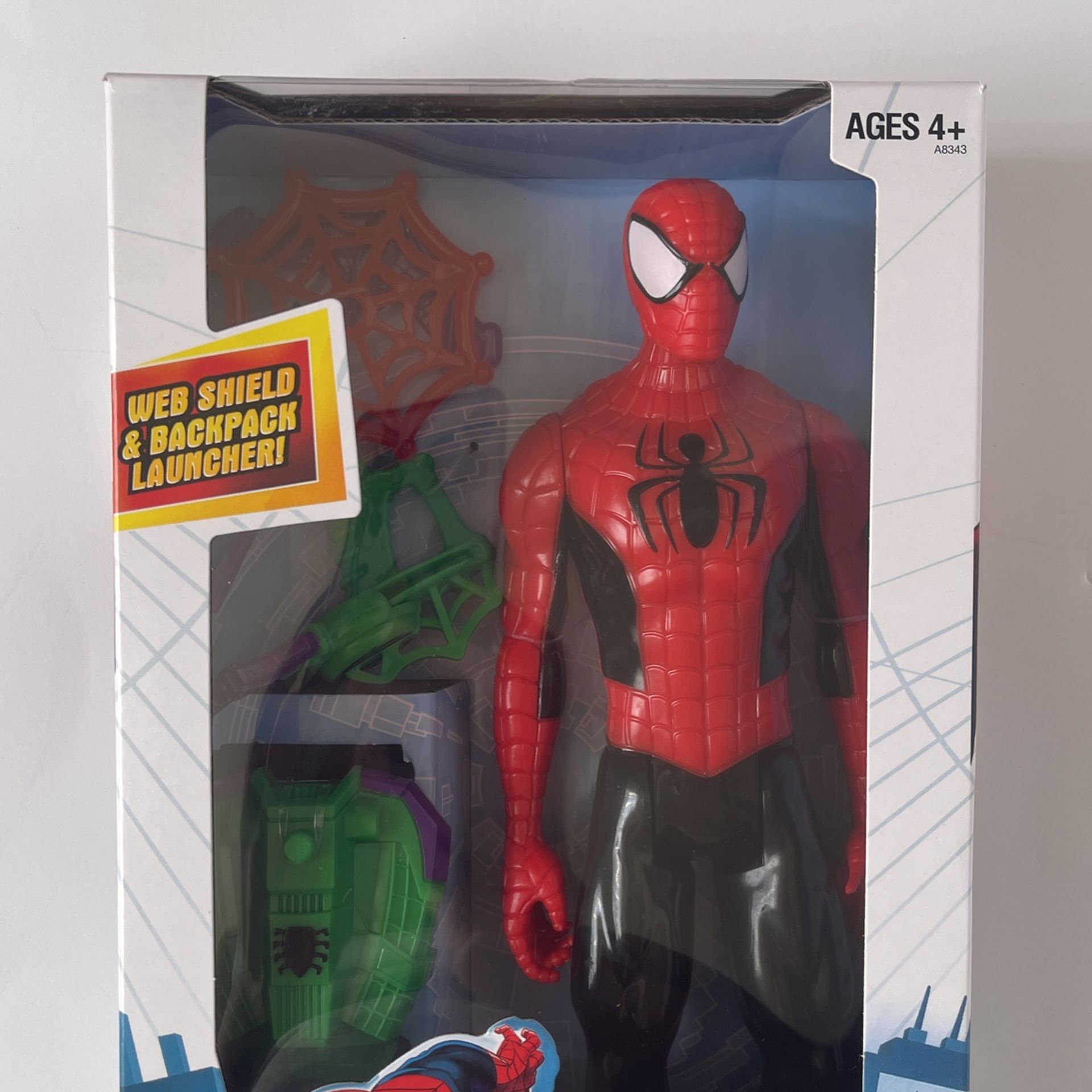 Ultimate Spider-Man With Goblin Attack Gears