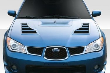 Blemished 2006-2007 Subaru Impreza WRX STI Duraflex TS-1 Hood - 1 Piece