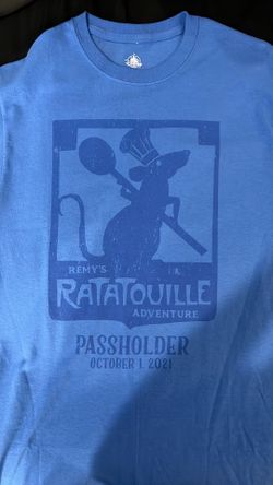 Disneys Remys Ratatouille Adventure Pass Holder Shirt