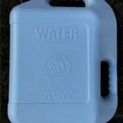 2 x 6.5 Gallon Water Container $10 Each