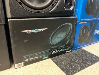 Image dynamics idmax12 1000 watts rms subwoofer
