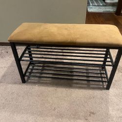 Shoe Rack Bench