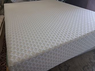 Queen 13" foam mattress with zipper cover