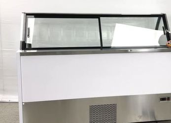 NSF 13 pan Gelato Ice Cream Display Showcase DW-13R
