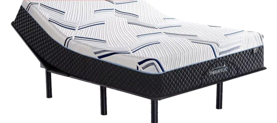 ONE OF A KIND THERAPEDIC QUEEN BED!