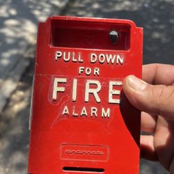 Vintage Fire Alarm Handle 