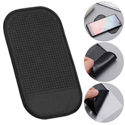 3Cell Pads Non-Stick Anti-Slide Dash Cell Phone Bracket Mat Car Dashboard Sticky Pad Adhesive Anti Mat for Mobile Phone/ Electronic Gadgets GPS (5.11'