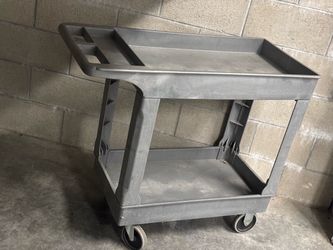 Uline Utility Cart - Narrow, 40 × 18 x 33",