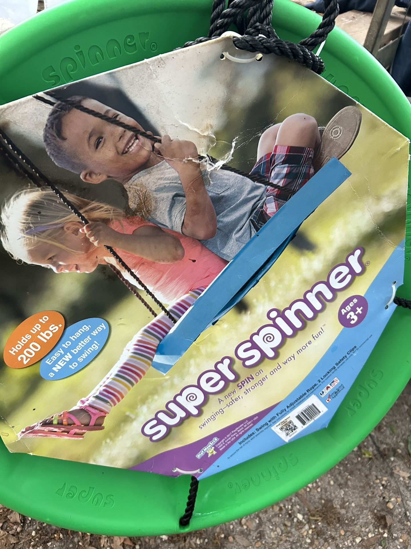 Set Of 2 super Spinners Swings