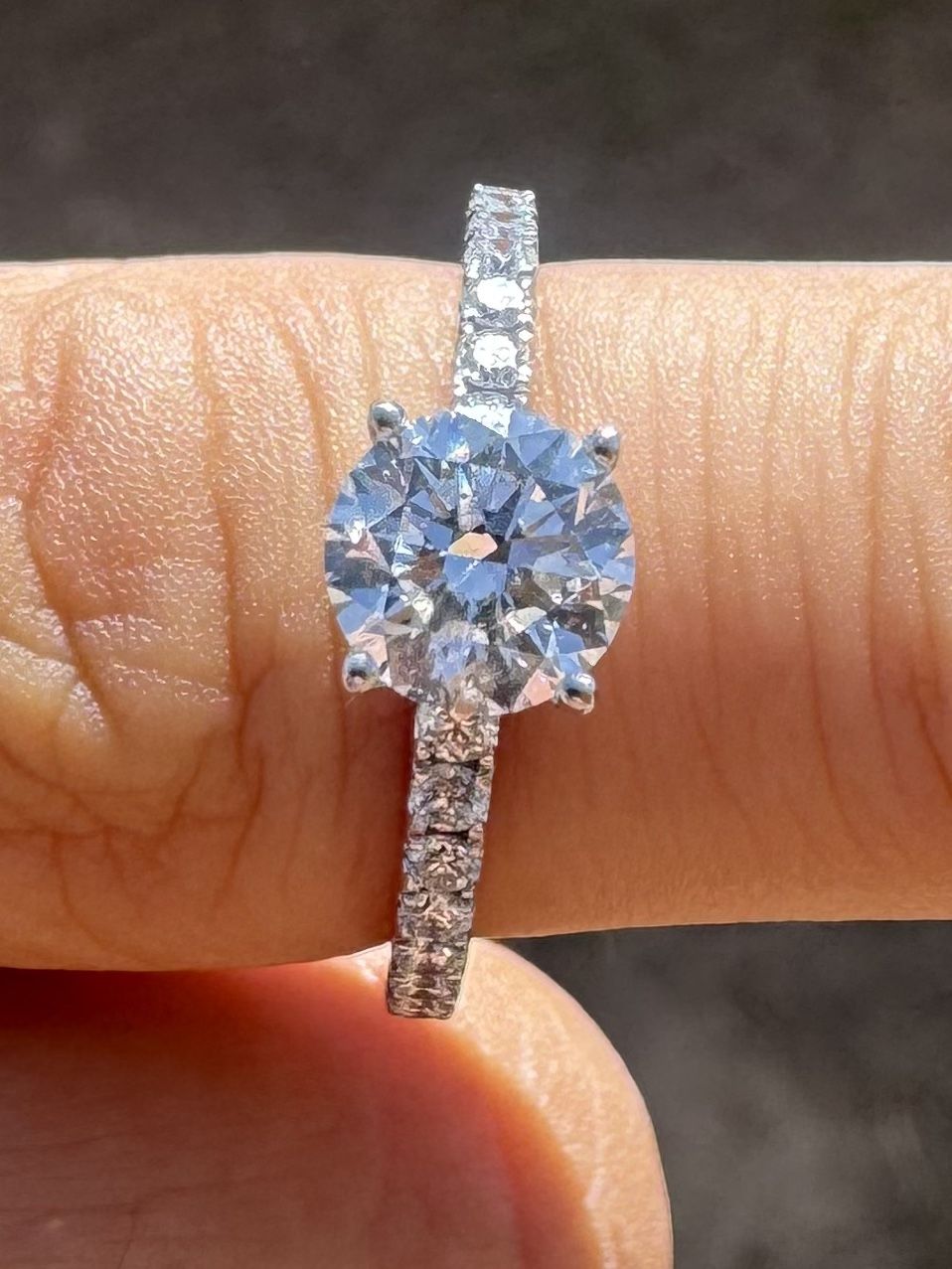 Lab Grown Engagement Ring